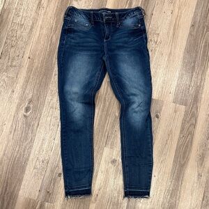 Maurices Dark Blue Skinny Jeans